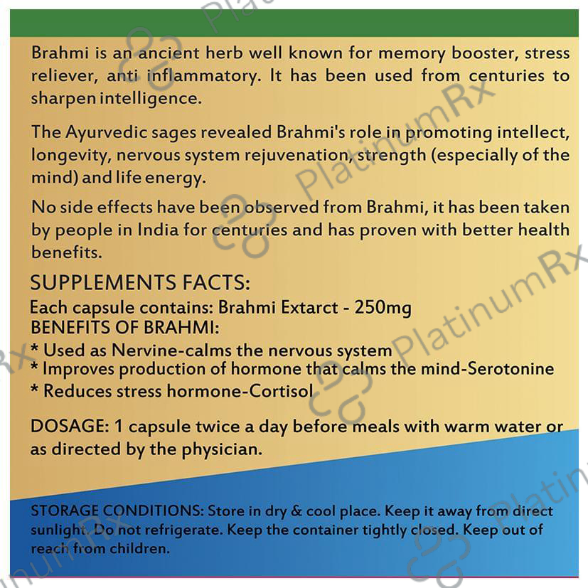 Ayurwin Brahmi Capsule