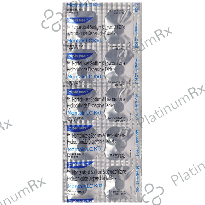 Montair LC Kid 2.5/4mg Tablet DT 10s