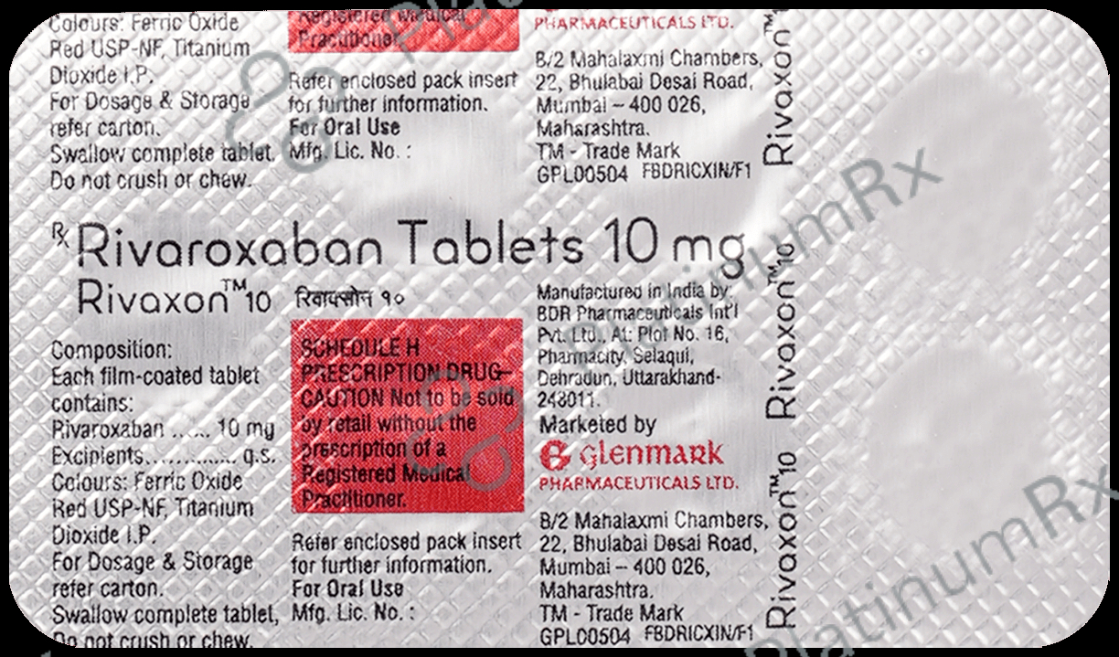Rivaxon 10mg Tablet