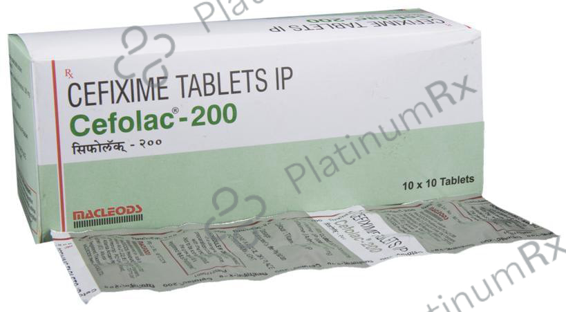 Cefolac 200mg Tablet 10s