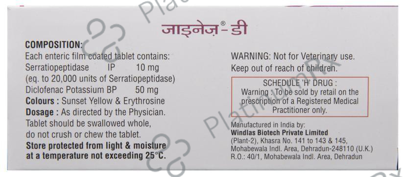 Zinase-D Tablet
