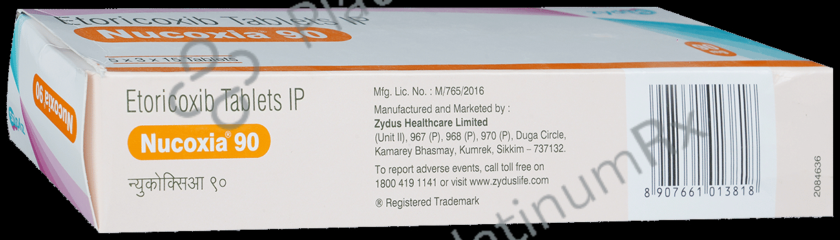 Nucoxia 90mg Tablet 15s