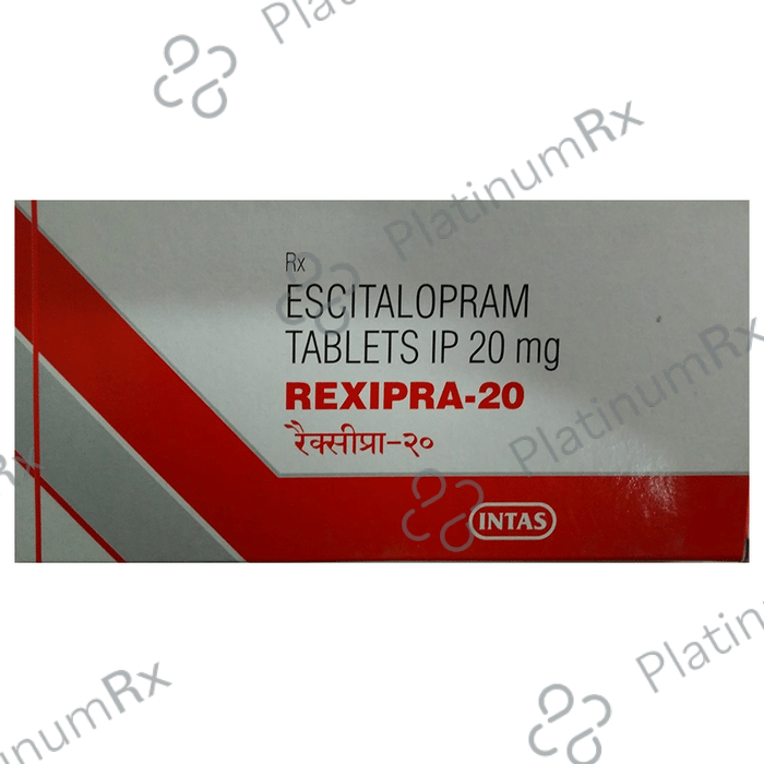 Rexipra 20mg Tablet 10s