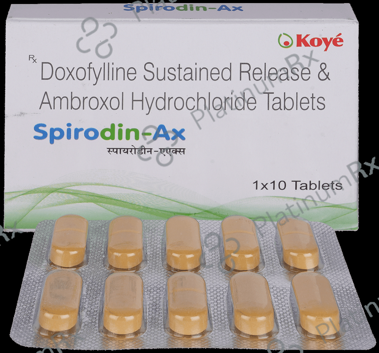Spirodin AX 30/400mg Tablet 10s