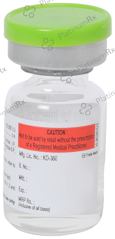 U Tryp 100000IU Injection 1s