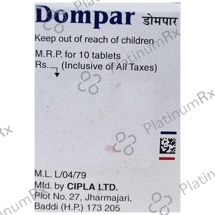 Dompar 10mg/325mg Tablet