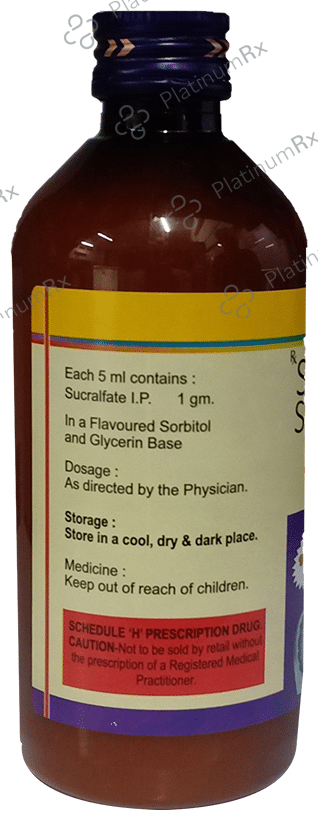 Sucragel Oral Suspension Sugar Free
