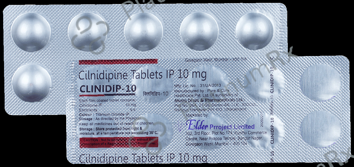 Clinidip 10mg Tablet