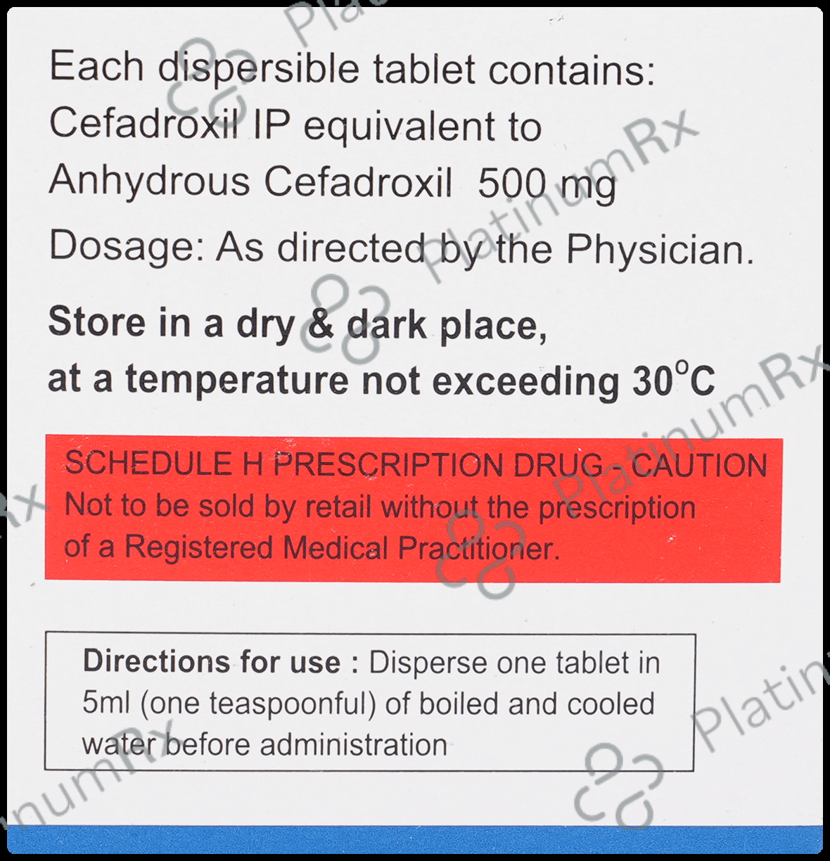 Bicef 500 DT Tablet
