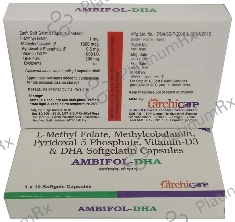 Ambifol-Dha Soft Gelatin Capsule