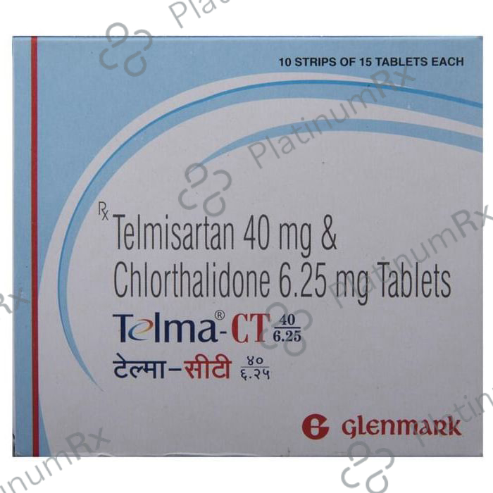 Telma CT 40/6.25mg Tablet 15s