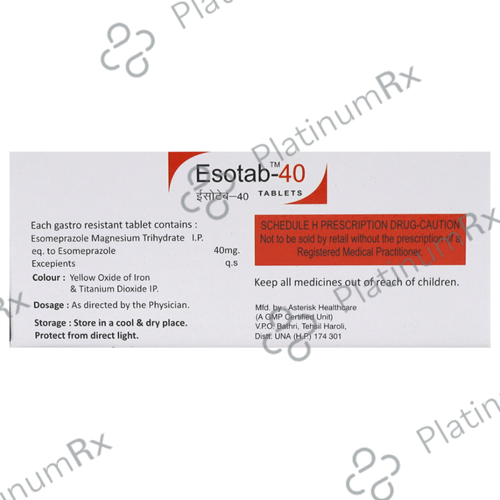 Esotab 40 Tablet