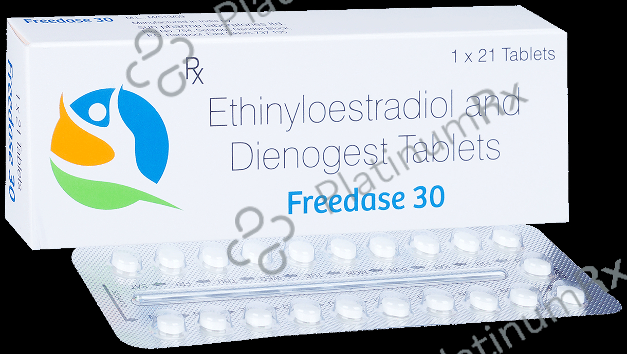 Freedase 30 2/0.035mg Tablet 21s