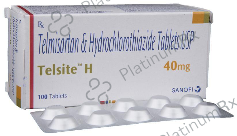Telsite H 12.5/40mg Tablet 10s