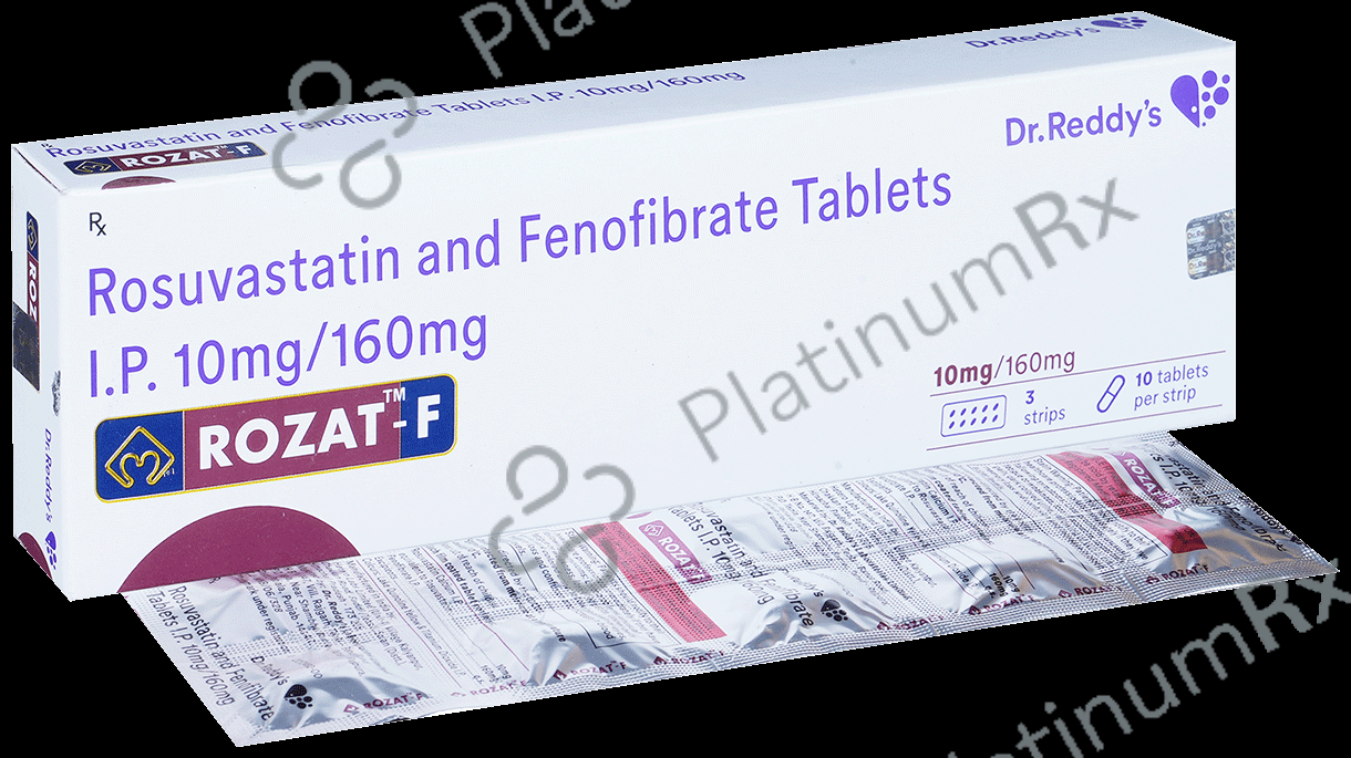 Rozat F 160/10mg Tablet 10s