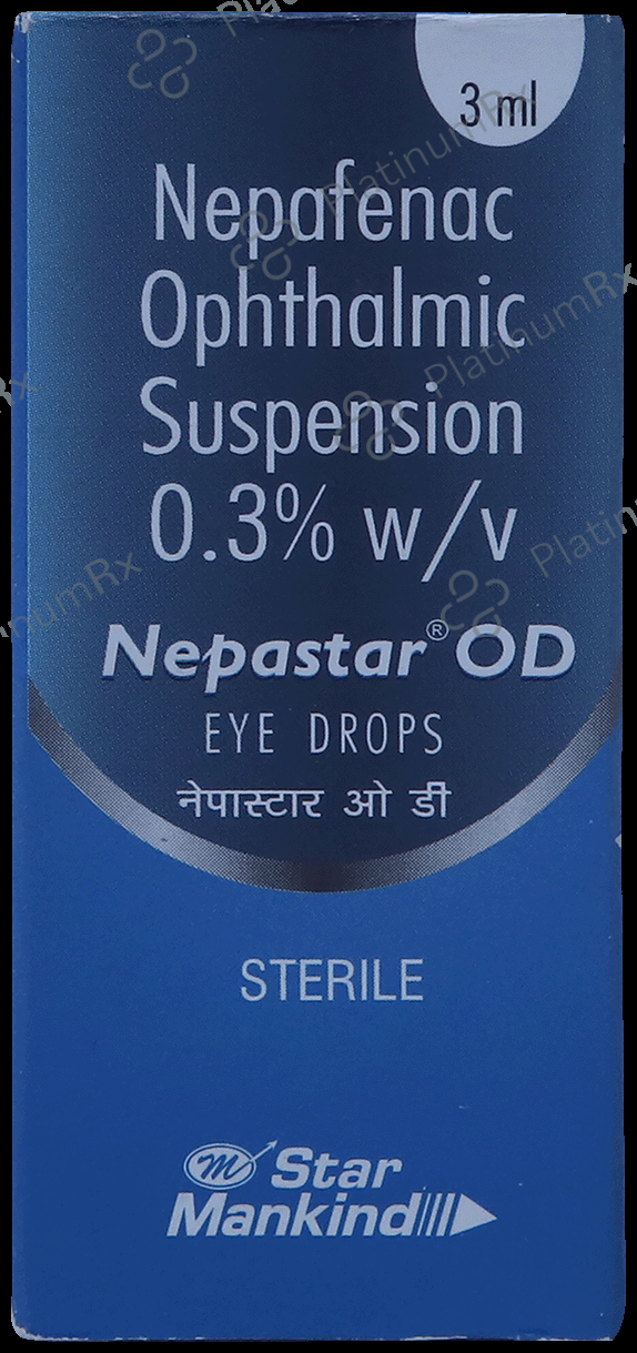 Nepastar OD 0.3% Eye Drop 3ml