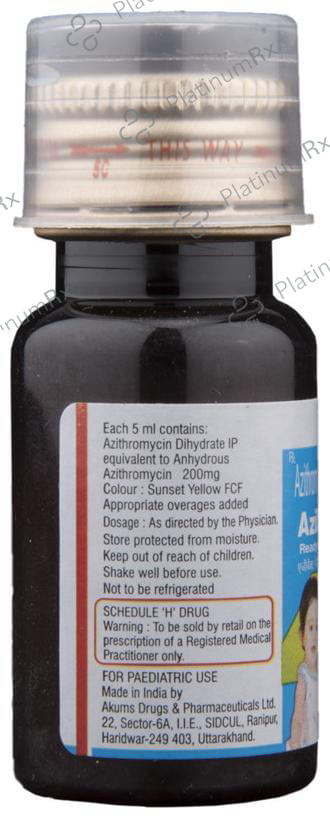 Azibact 200mg Readymix Oral Suspension 15ml