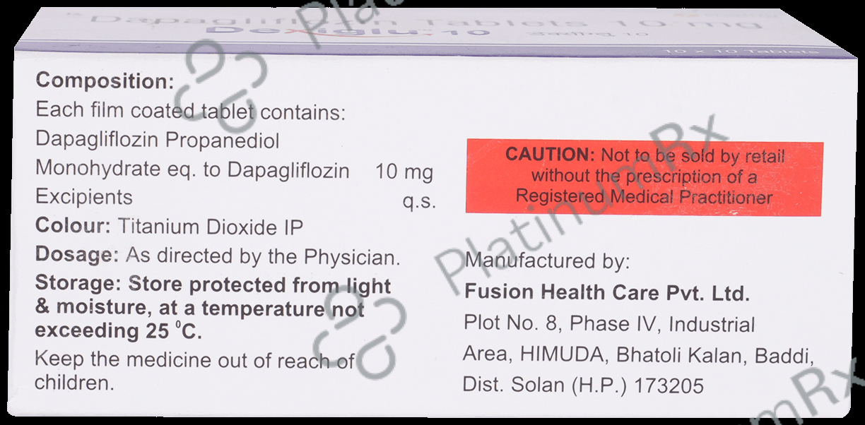 Dexiglu 10mg Tablet 10s