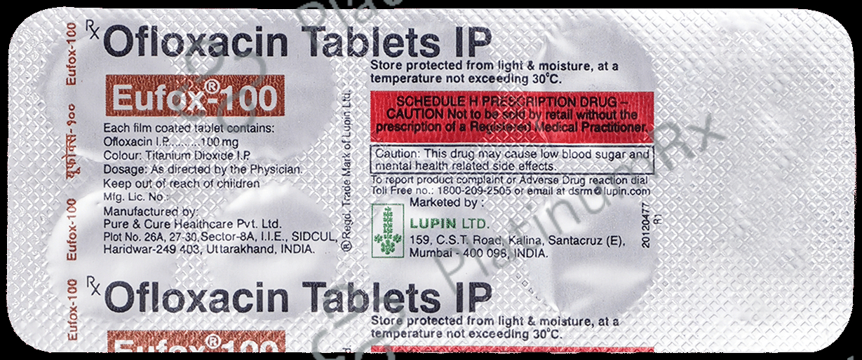 Eufox 100mg Tablet