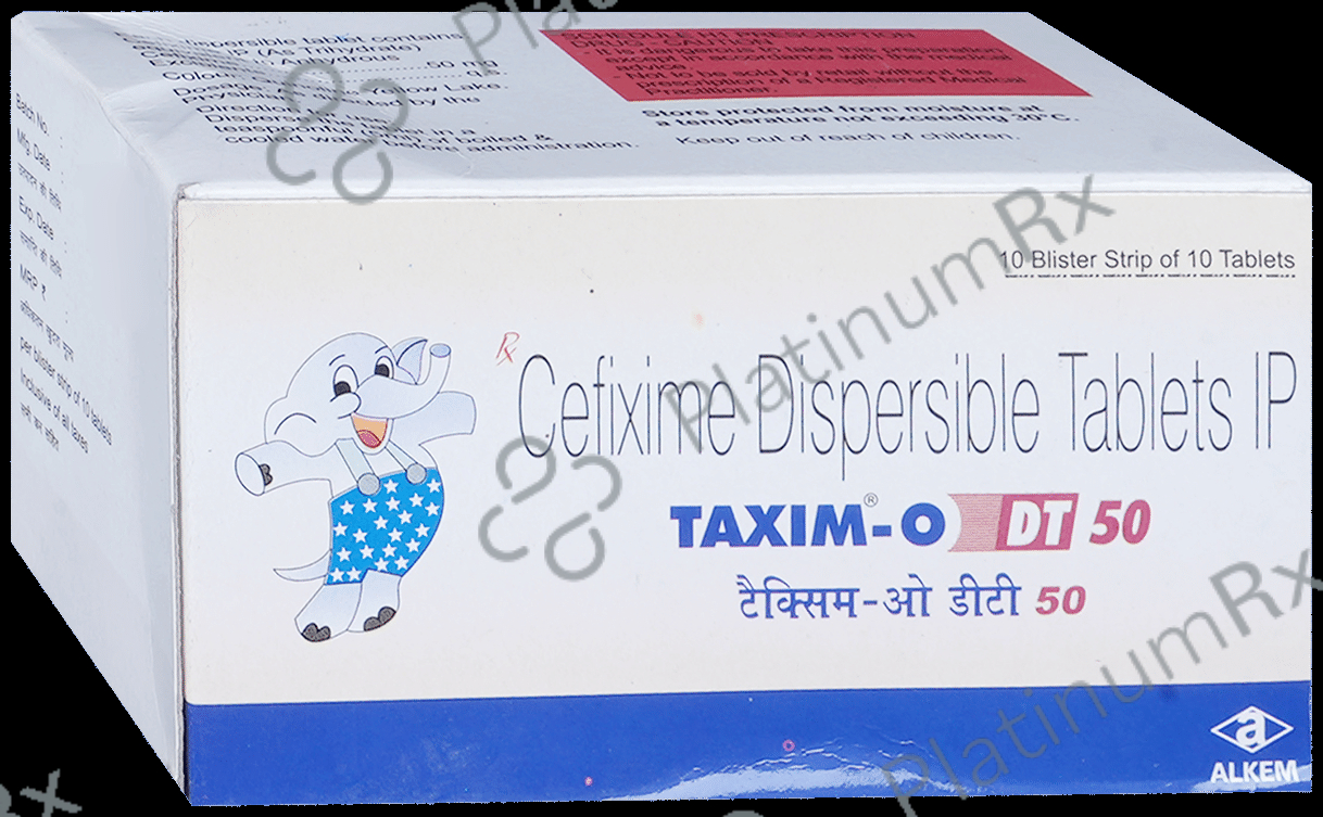 Taxim O DT 50mg Tablet 10s