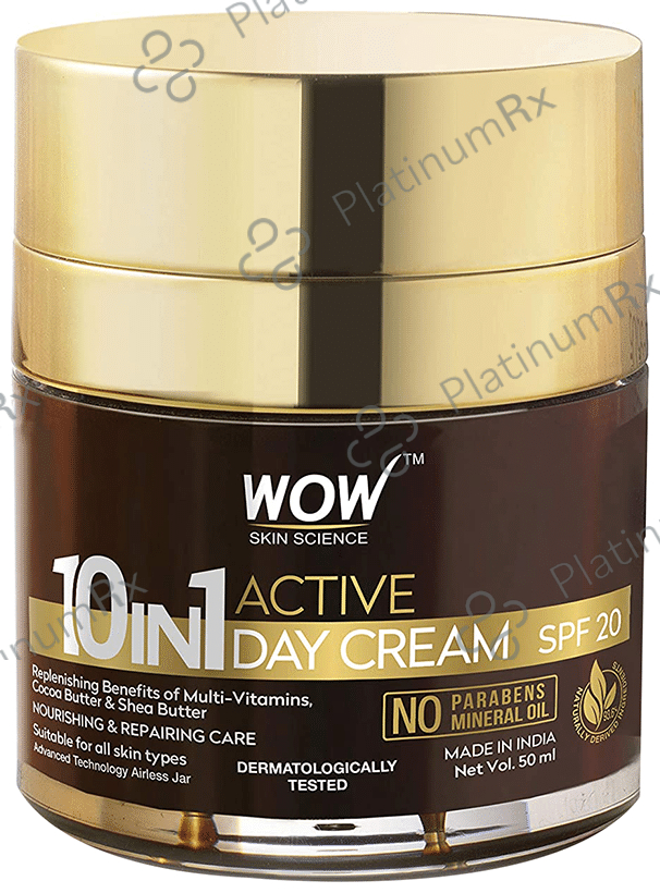 WOW Skin Science 10 In 1 Active Day Cream SPF 20