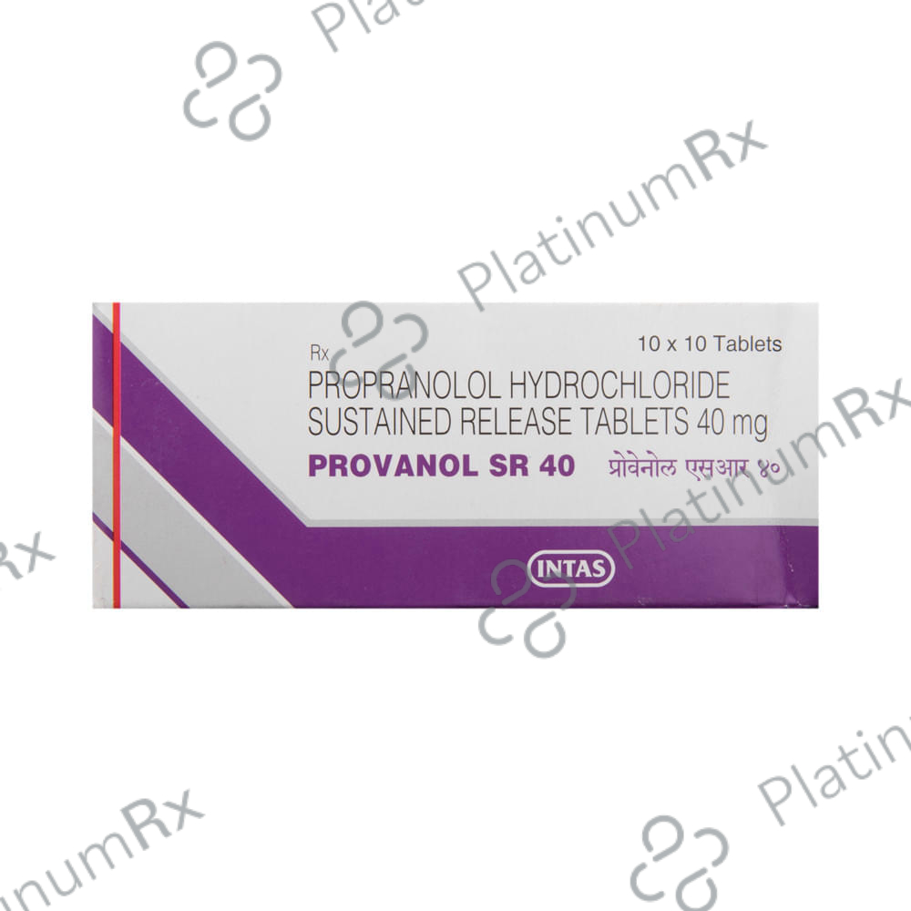 Provanol SR 40 Tablet