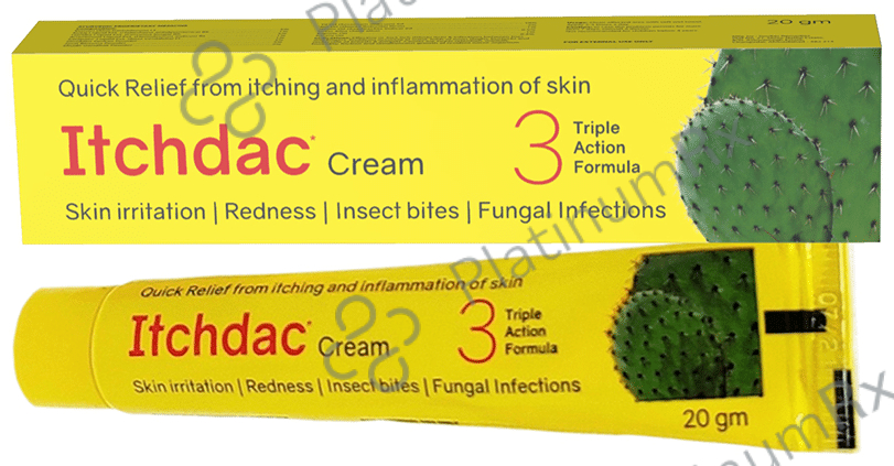 Itchdac Cream (20gm Each) 2 Tubes
