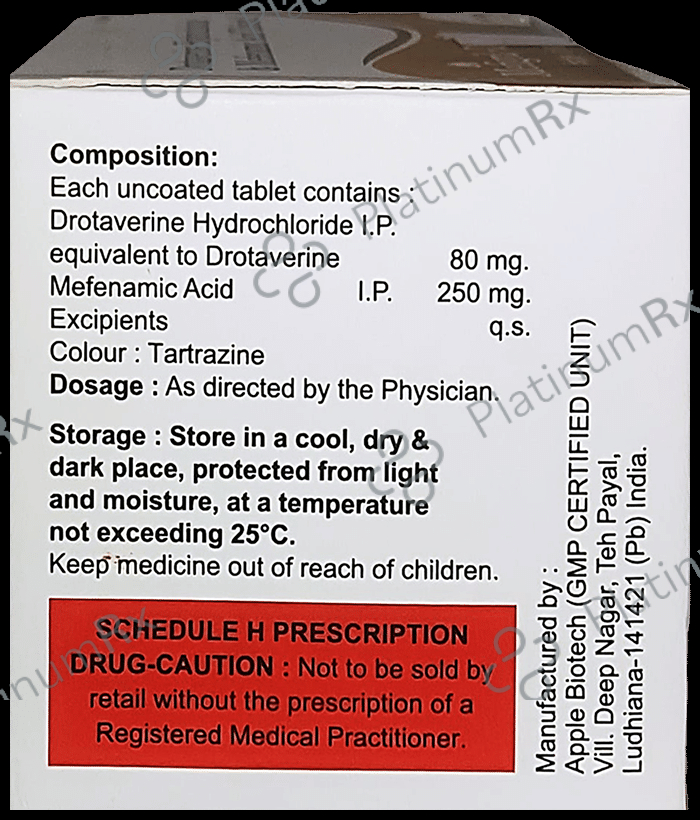 Mefigril-D 80 Tablet