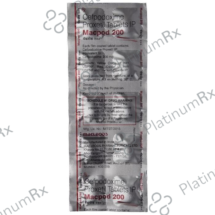 Macpod 200mg Tablet 10s