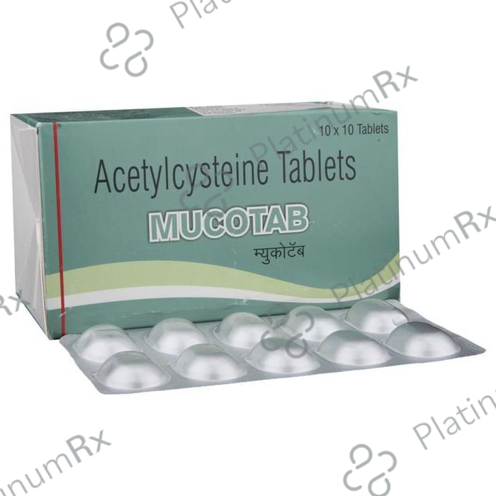 Mucotab 600mg Tablet 10s