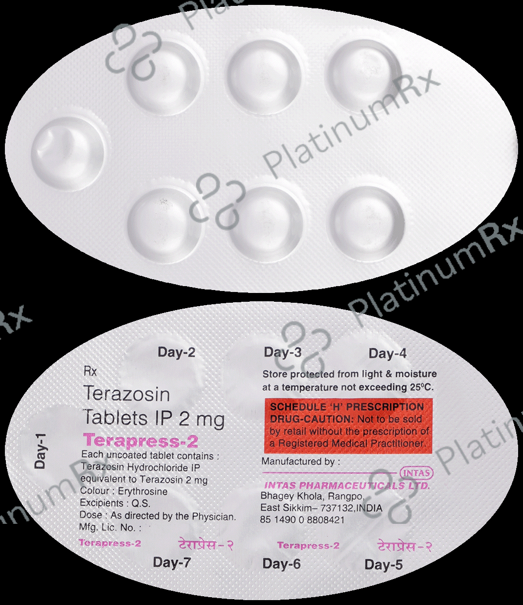 Terapress 2mg Tablet 7s