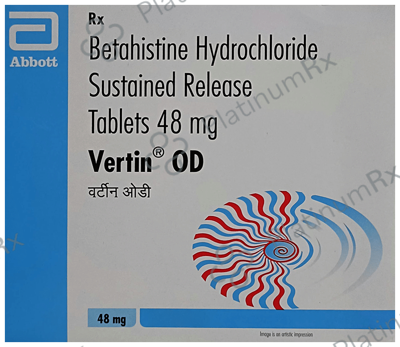 Vertin OD 48mg Tablet SR 15s
