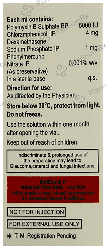 Dexoren SP Eye/Ear Drops