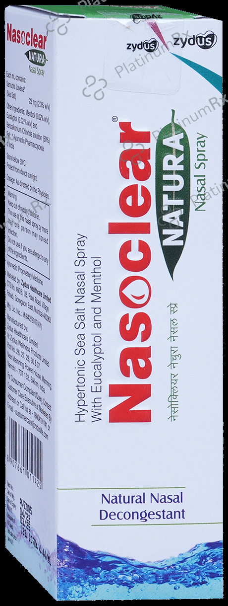 Nasoclear Natura Nasal Spray 30ml