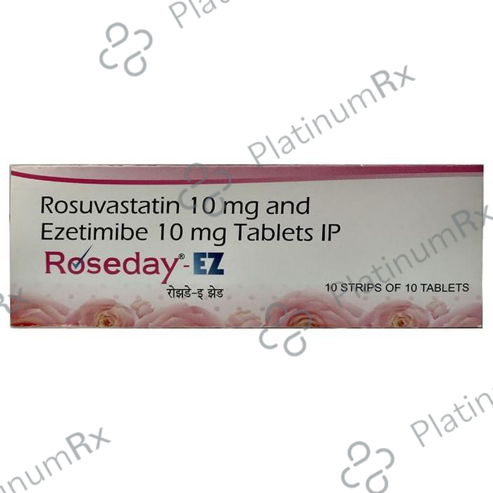 Roseday EZ 10/10mg Tablet 10s