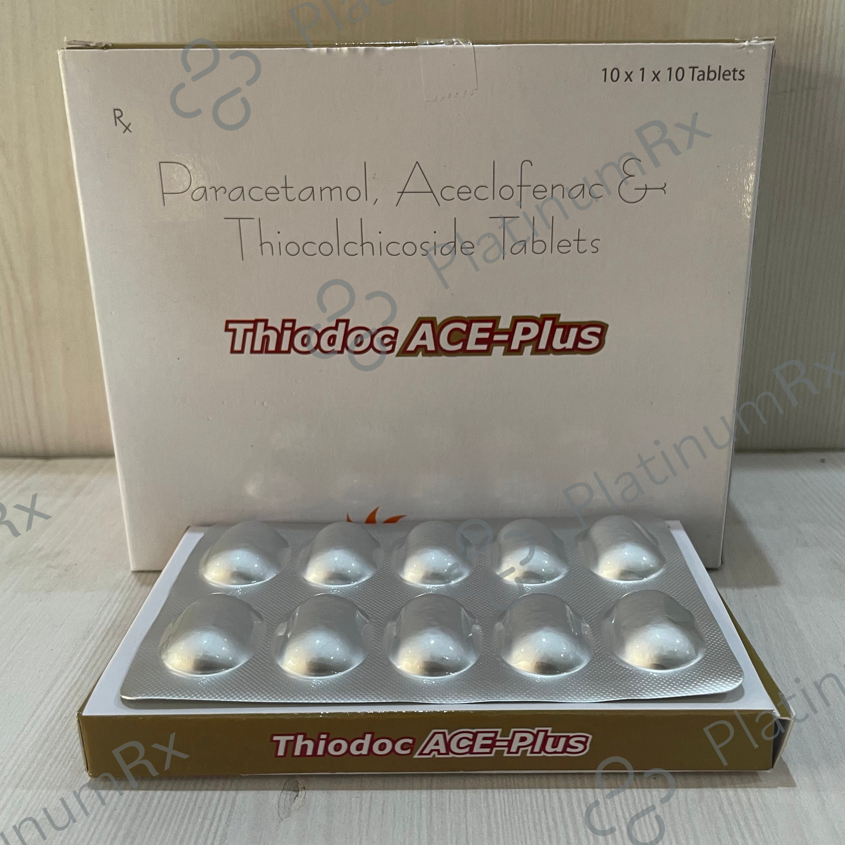 Thiodoc Ace Plus 4/100/325mg Tab 10s