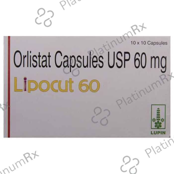 Lipocut 60mg Capsule 10s