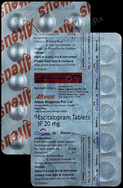 Cilapam 20 Tablet 15 Tablet