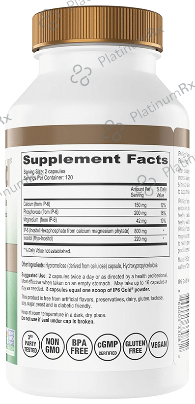 IP6 Gold Immune Support Formula Vegetarian Capsule