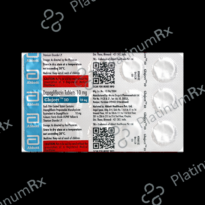 Gluject 10mg Tablet 15s