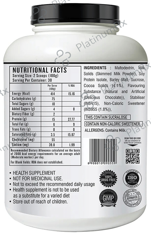 Muscle Trail Pro-Series Weight Gainer Delicious Chocolate