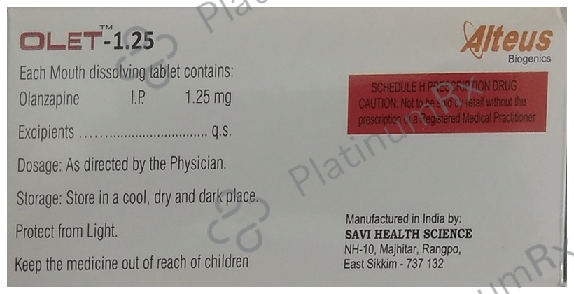 Olet 1.25 Tablet MD