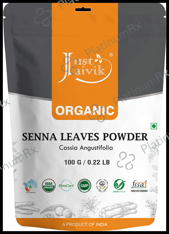 Just Jaivik Organic Senna Leaves Powder