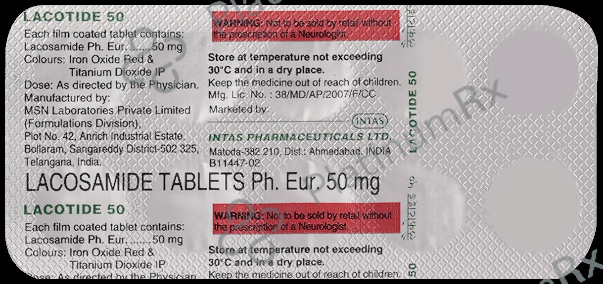 Lacotide 50mg Tablet 10s