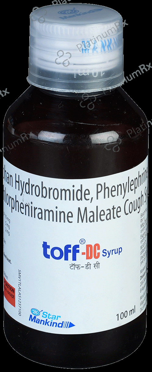 Toff DC 2/10/5mg Syrup 100ml