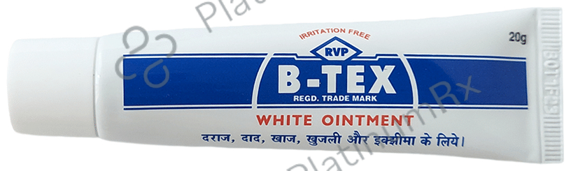 B-Tex White Ointment (20gm Each) 6 Tubes