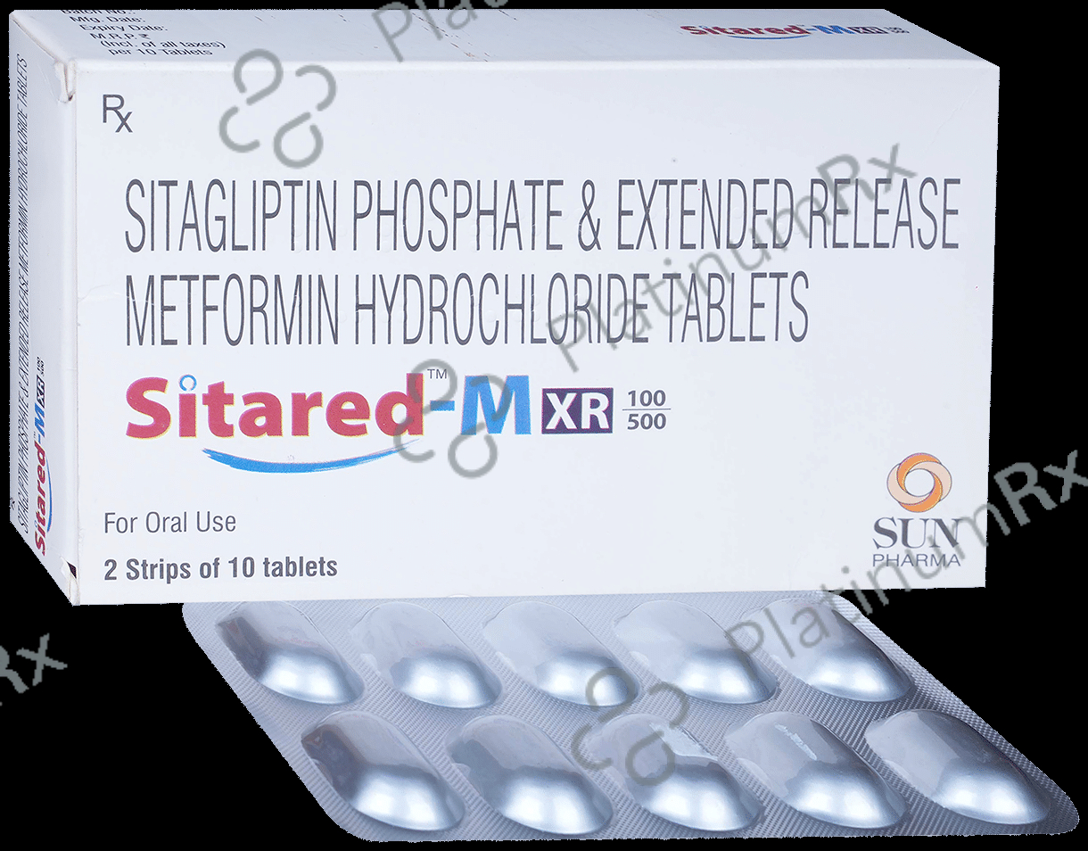 Sitared M XR 100/500mg Tablet 10s