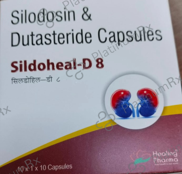 Sildoheal D 8mg Capsule 10s