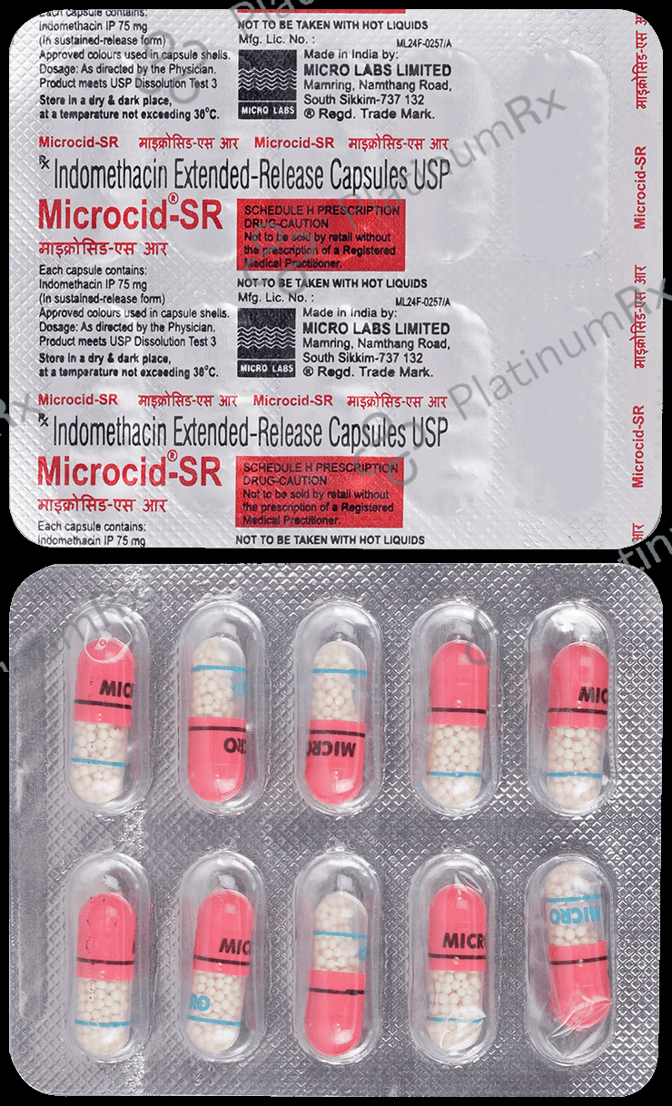Microcid SR 75mg Capsule ER 10s