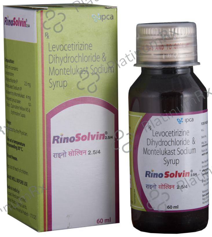 Rinosolvin 2.5/4 Syrup 60ml